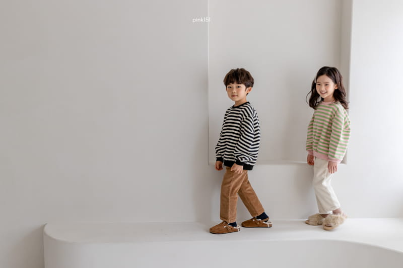 PINK151 - Korean Children Fashion - #Kfashion4kids - Fleece Span Rib Pants