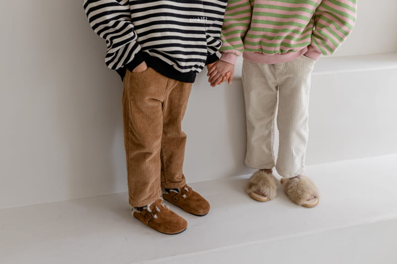 PINK151 - Korean Children Fashion - #Kfashion4kids - Fleece Span Rib Pants - 2