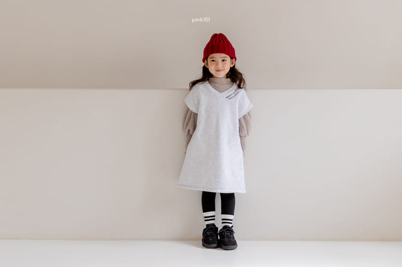 PINK151 - Korean Children Fashion - #Kfashion4kids - Vest One-piece