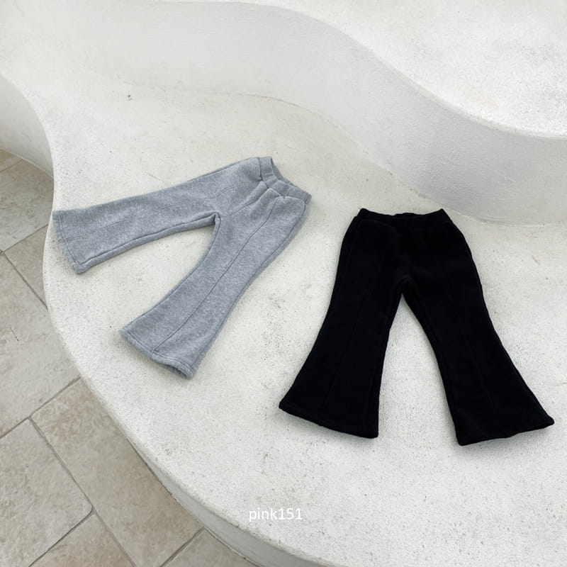 PINK151 - Korean Children Fashion - #Kfashion4kids - Fleece Slit Bootscut  - 10