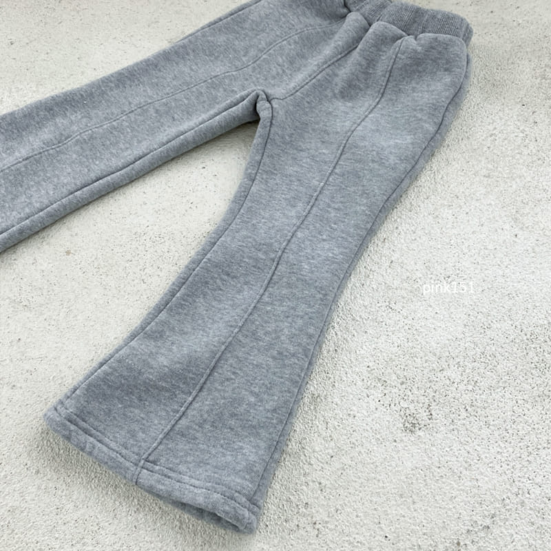 PINK151 - Korean Children Fashion - #Kfashion4kids - Fleece Slit Bootscut  - 12