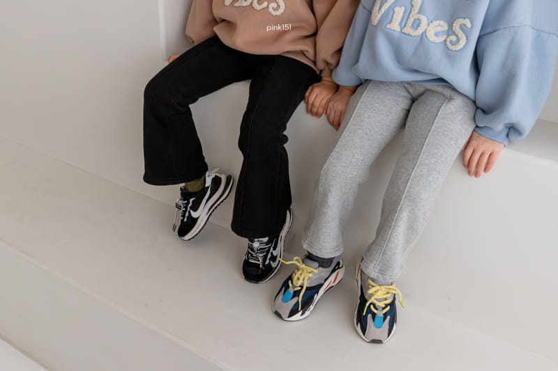 PINK151 - Korean Children Fashion - #Kfashion4kids - Fleece Slit Bootscut  - 5
