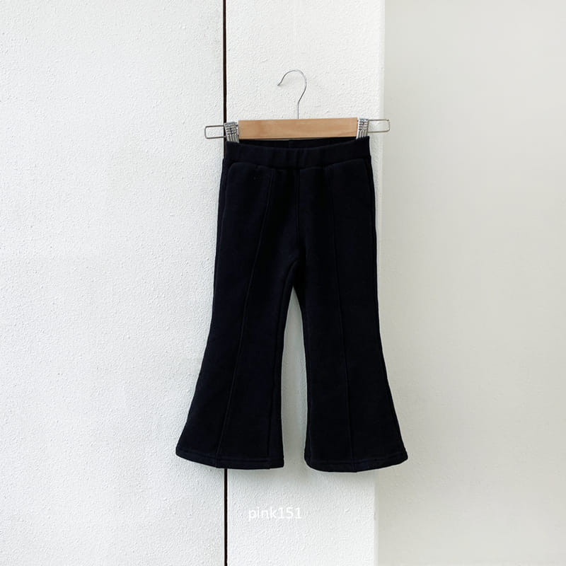 PINK151 - Korean Children Fashion - #Kfashion4kids - Fleece Slit Bootscut  - 8