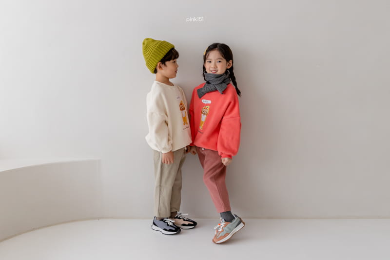 PINK151 - Korean Children Fashion - #Kfashion4kids - Fleece Span Baggy Pants - 2