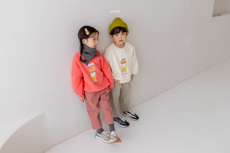PINK151 - Korean Children Fashion - #Kfashion4kids - Fleece Span Baggy Pants - 4