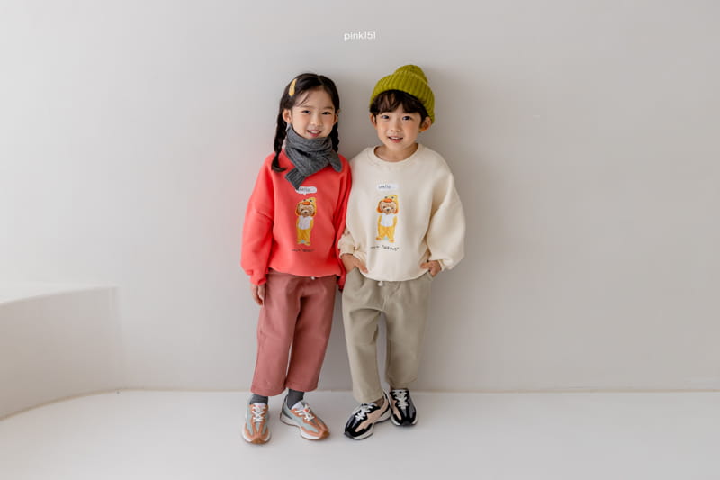 PINK151 - Korean Children Fashion - #Kfashion4kids - Fleece Span Baggy Pants - 5