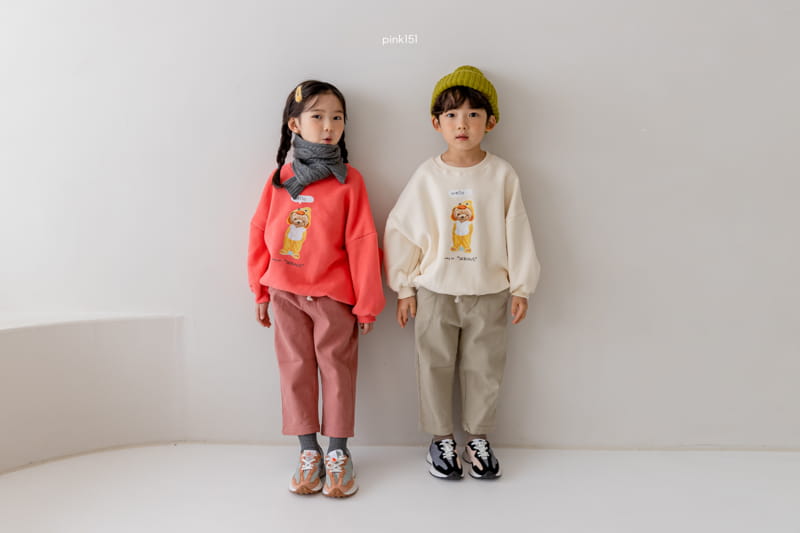 PINK151 - Korean Children Fashion - #Kfashion4kids - Fleece Span Baggy Pants - 7