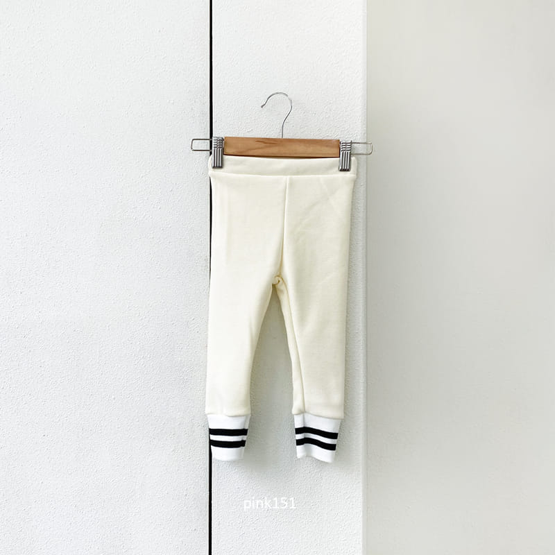 PINK151 - Korean Children Fashion - #Kfashion4kids - Fleece Sibori Leggings - 12