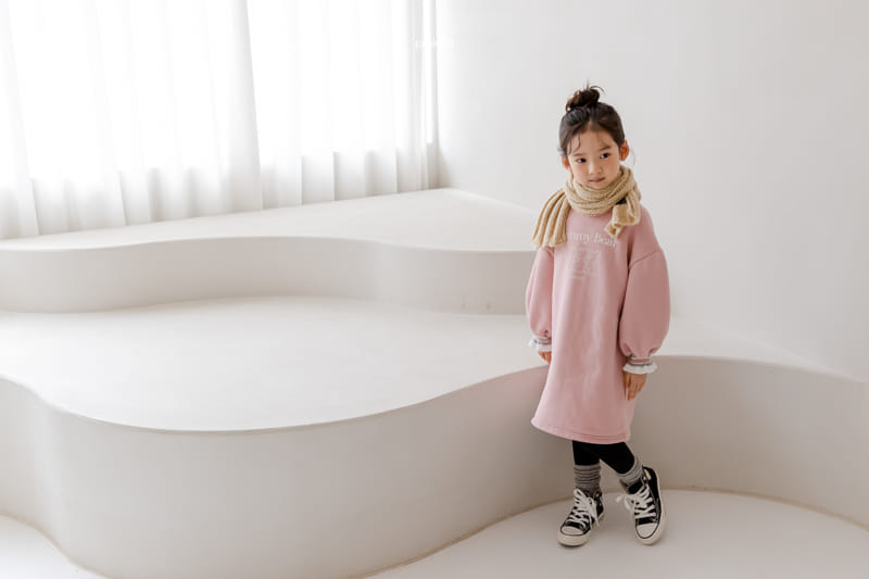 PINK151 - Korean Children Fashion - #Kfashion4kids - Jelly Bear One-piece - 4