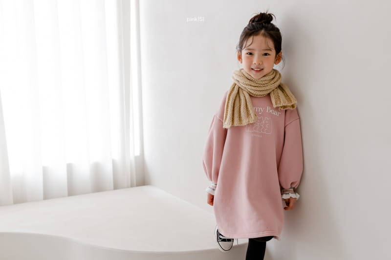 PINK151 - Korean Children Fashion - #Kfashion4kids - Jelly Bear One-piece - 8