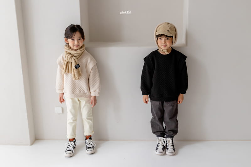 PINK151 - Korean Children Fashion - #Kfashion4kids - Quilting Wing Sweatshirt - 12