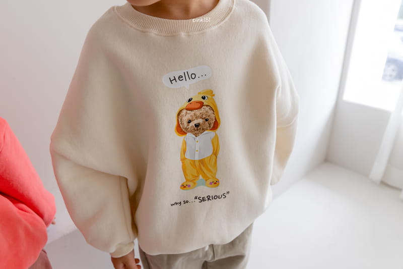 PINK151 - Korean Children Fashion - #Kfashion4kids - Duck Bear Sweatshirt - 10