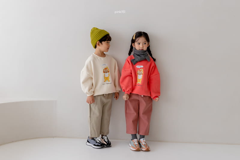 PINK151 - Korean Children Fashion - #Kfashion4kids - Duck Bear Sweatshirt - 2