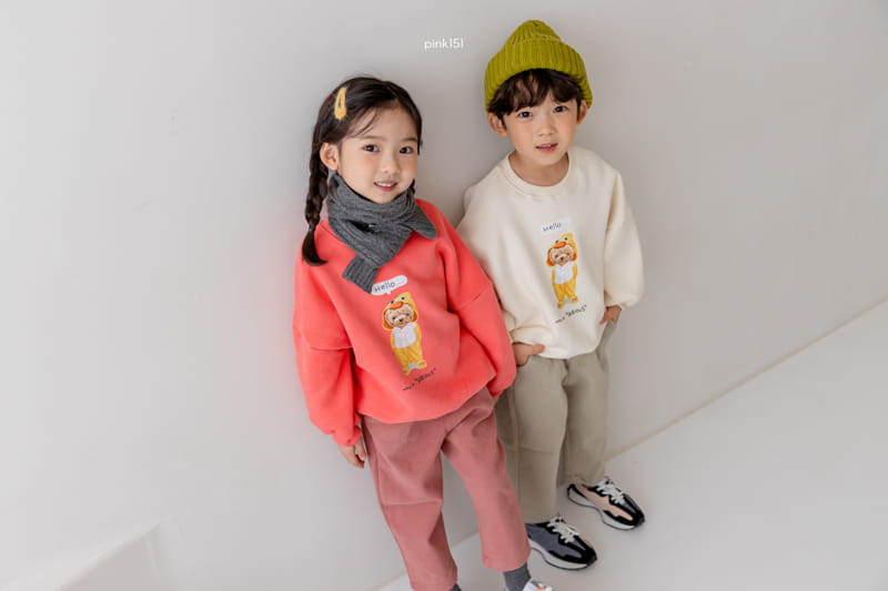 PINK151 - Korean Children Fashion - #Kfashion4kids - Duck Bear Sweatshirt - 7