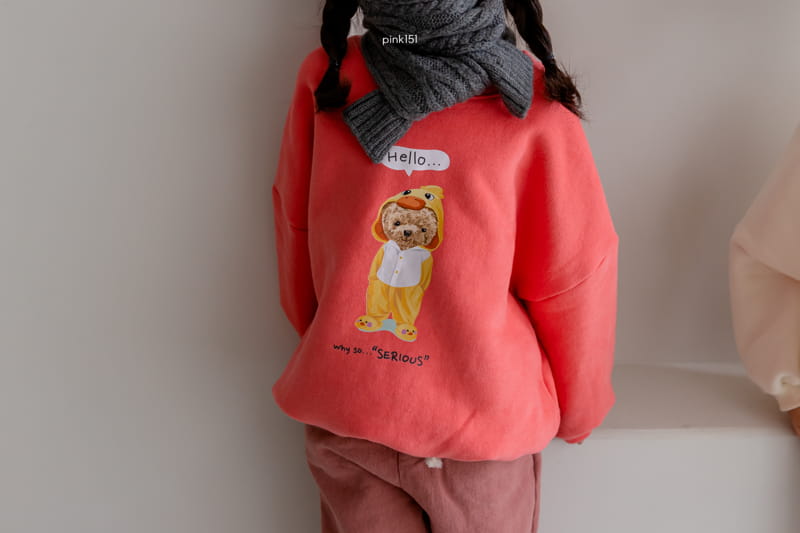 PINK151 - Korean Children Fashion - #Kfashion4kids - Duck Bear Sweatshirt - 9