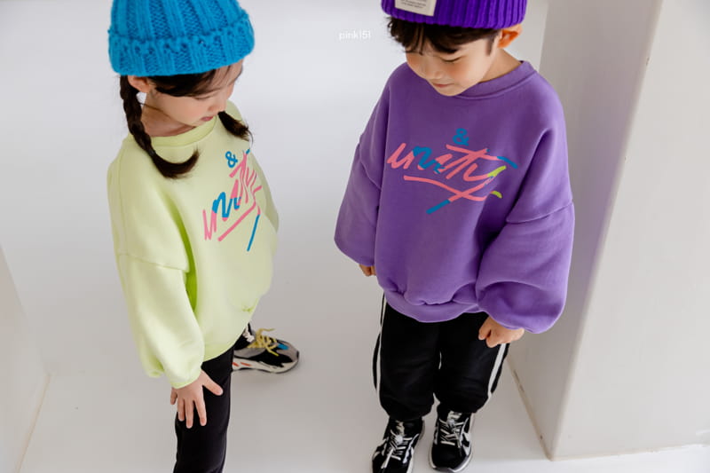 PINK151 - Korean Children Fashion - #Kfashion4kids - Neon Uni Tee Sweatshirt - 7