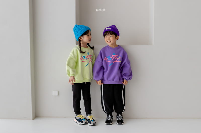 PINK151 - Korean Children Fashion - #Kfashion4kids - Neon Uni Tee Sweatshirt - 9