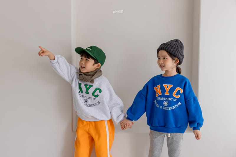 PINK151 - Korean Children Fashion - #Kfashion4kids - NYC Sweatshirt