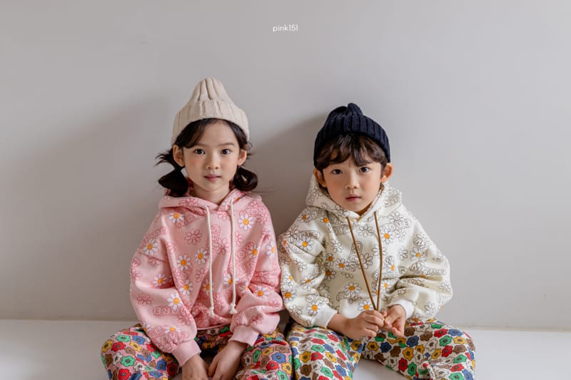 PINK151 - Korean Children Fashion - #Kfashion4kids - Love Flower Hoody - 11