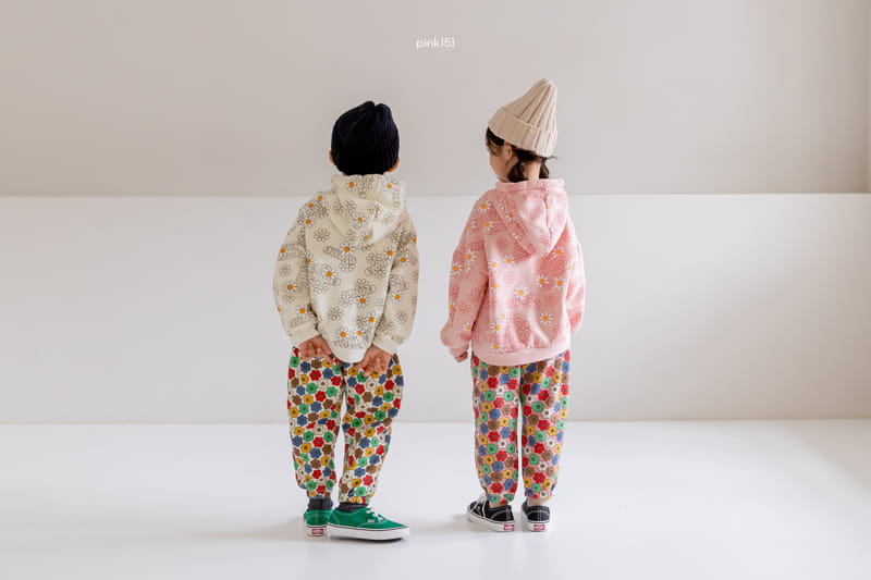 PINK151 - Korean Children Fashion - #Kfashion4kids - Love Flower Hoody - 5
