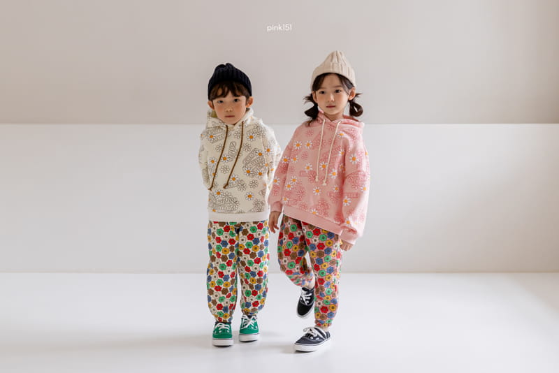 PINK151 - Korean Children Fashion - #Kfashion4kids - Love Flower Hoody - 6