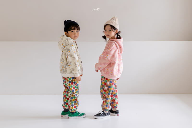 PINK151 - Korean Children Fashion - #Kfashion4kids - Love Flower Hoody - 7