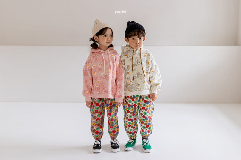 PINK151 - Korean Children Fashion - #Kfashion4kids - Love Flower Hoody - 8
