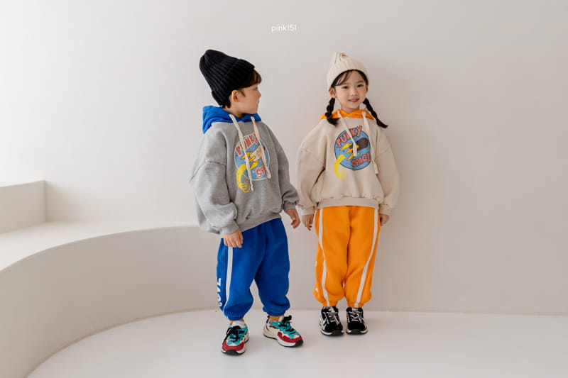 PINK151 - Korean Children Fashion - #Kfashion4kids - Rocket Color Hoody - 2