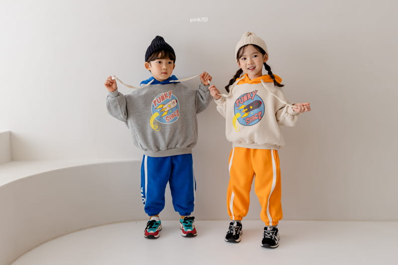PINK151 - Korean Children Fashion - #Kfashion4kids - Rocket Color Hoody - 4