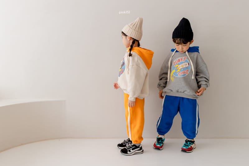 PINK151 - Korean Children Fashion - #Kfashion4kids - Rocket Color Hoody - 5