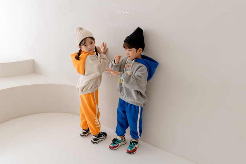 PINK151 - Korean Children Fashion - #Kfashion4kids - Rocket Color Hoody - 7