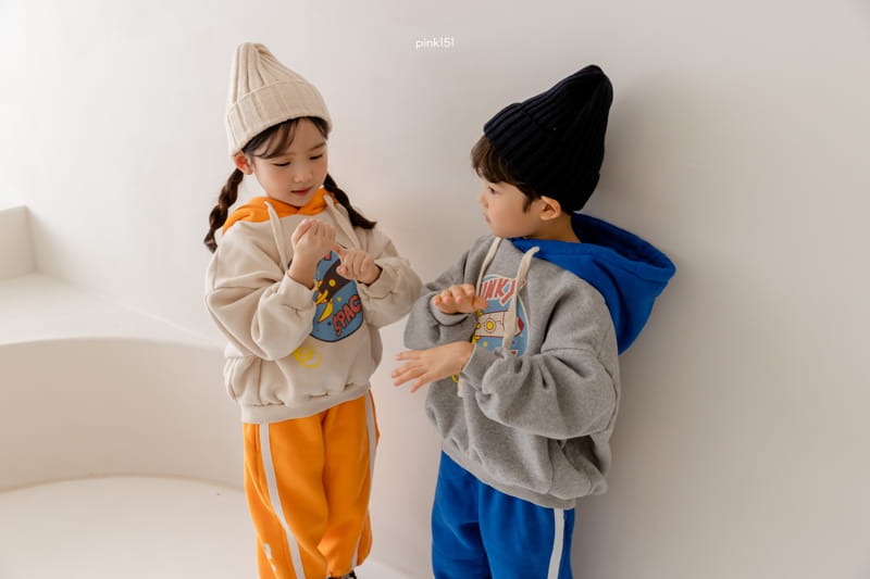 PINK151 - Korean Children Fashion - #Kfashion4kids - Rocket Color Hoody - 8