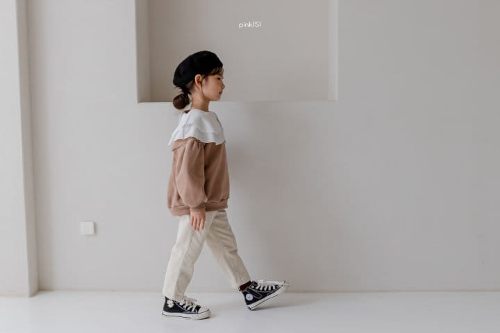PINK151 - Korean Children Fashion - #Kfashion4kids - Rosy Double Collar Sweatshirt - 11