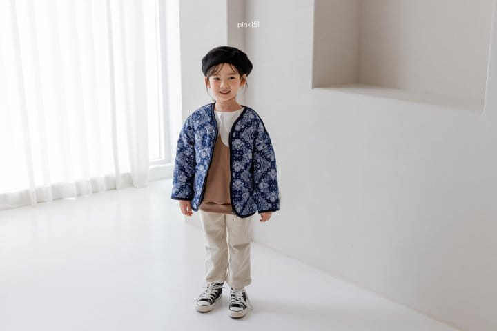 PINK151 - Korean Children Fashion - #Kfashion4kids - Rivers Quilting Reversible Jumper - 10