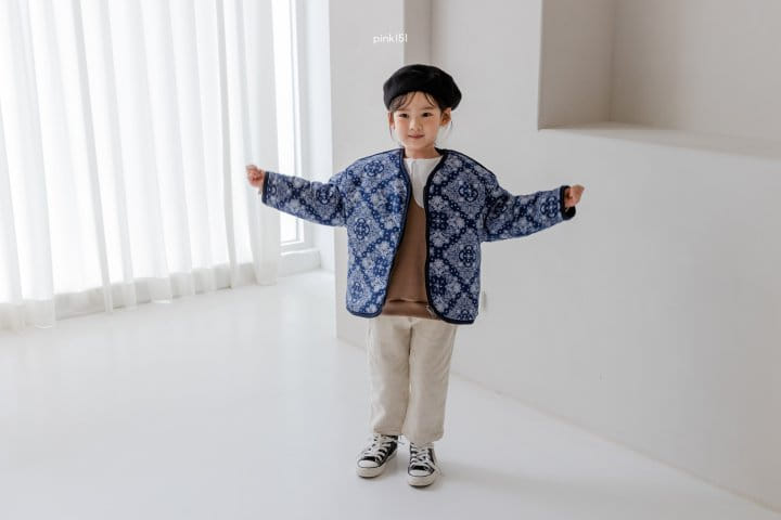 PINK151 - Korean Children Fashion - #Kfashion4kids - Rivers Quilting Reversible Jumper - 11