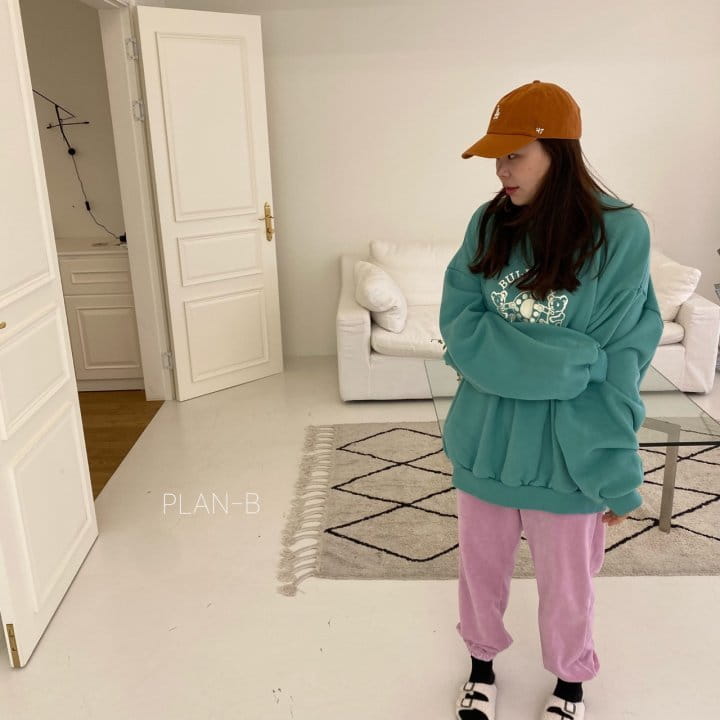 PLAN B - Korean Children Fashion - #Kfashion4kids - Mom Two Bears Sweatshirt - 12
