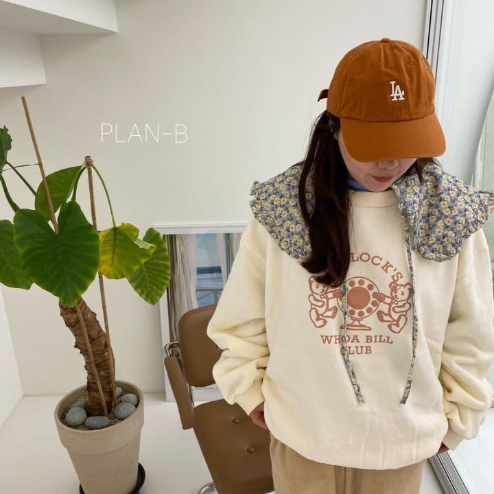 PLAN B - Korean Children Fashion - #Kfashion4kids - Mom Flower Painting Rib Blouse - 9