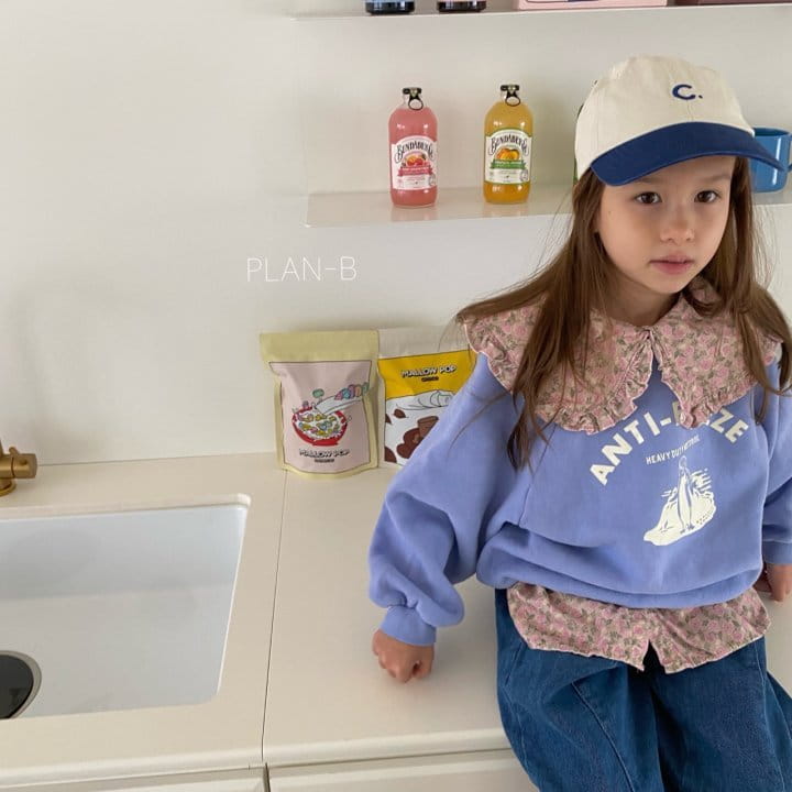 PLAN B - Korean Children Fashion - #Kfashion4kids - Flower Painting Rib Blouse - 11