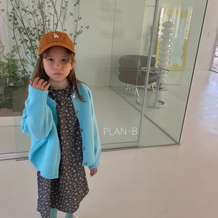 PLAN B - Korean Children Fashion - #Kfashion4kids - Circle Flower One-piece - 3