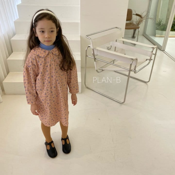 PLAN B - Korean Children Fashion - #Kfashion4kids - Circle Flower One-piece - 6