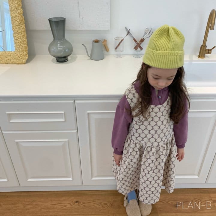 PLAN B - Korean Children Fashion - #Kfashion4kids - Layered Sleeveless One-piece - 8