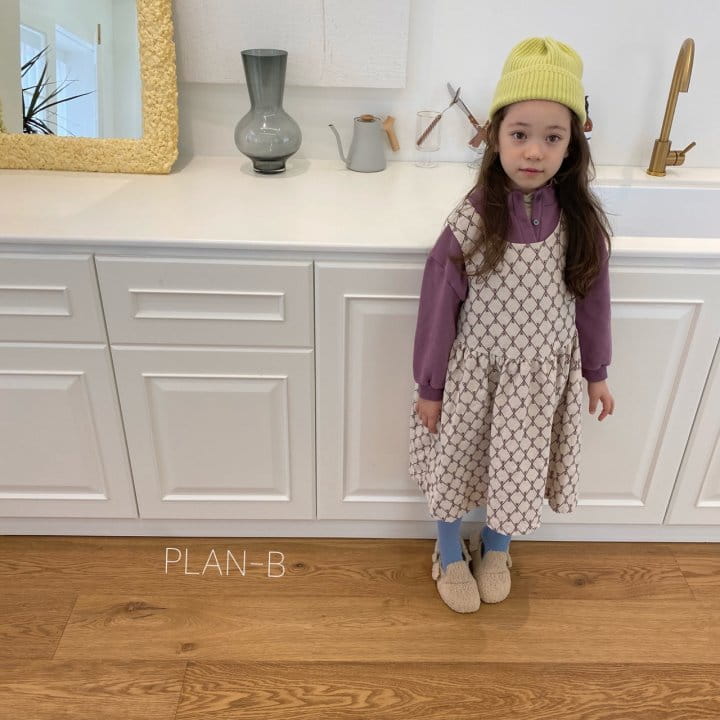 PLAN B - Korean Children Fashion - #Kfashion4kids - Layered Sleeveless One-piece - 9