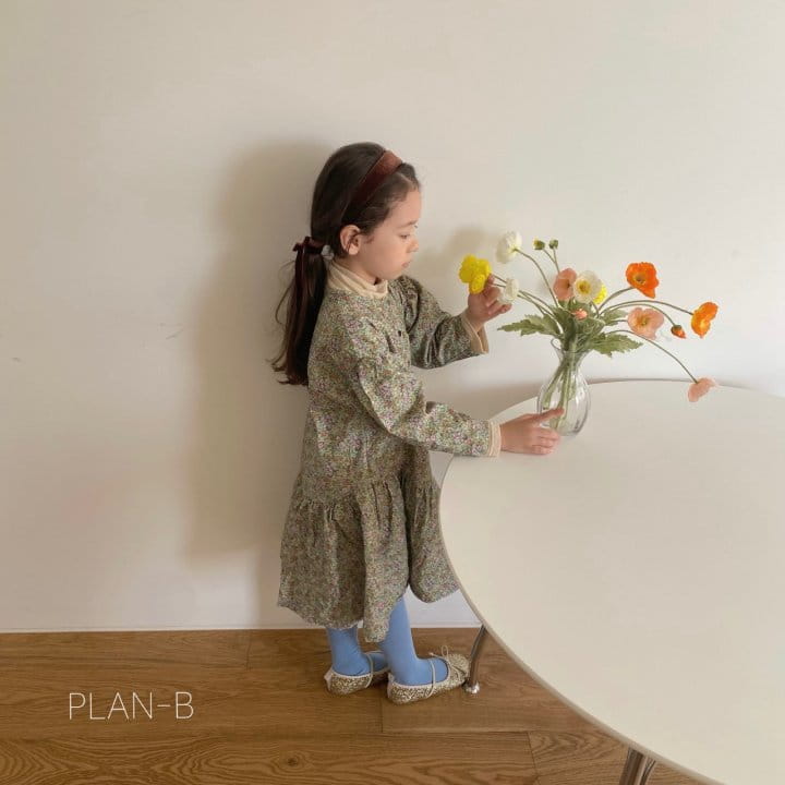 PLAN B - Korean Children Fashion - #Kfashion4kids - Loose One-piece - 2