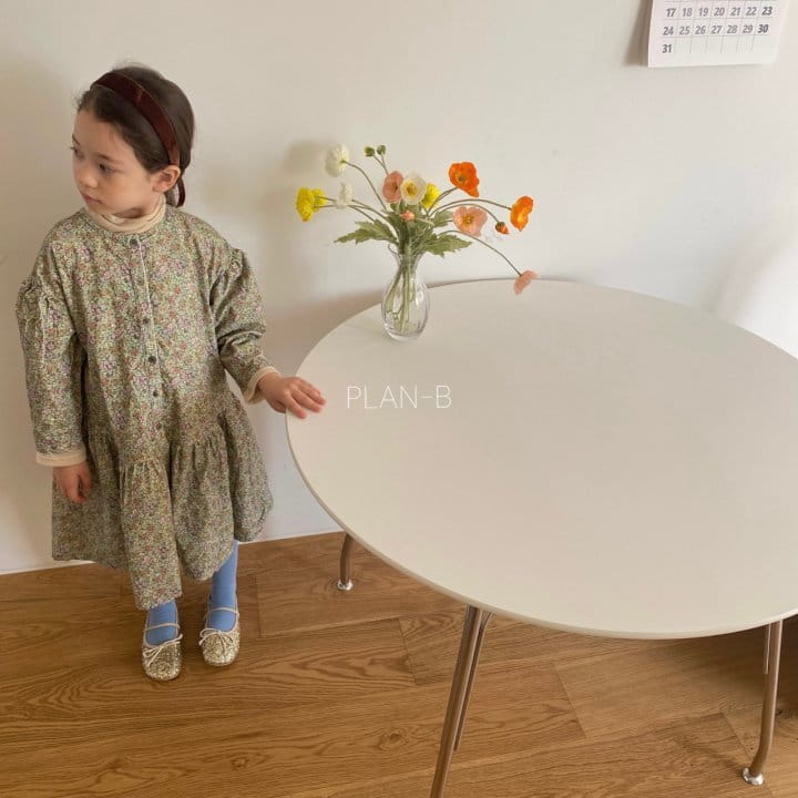 PLAN B - Korean Children Fashion - #Kfashion4kids - Loose One-piece - 3