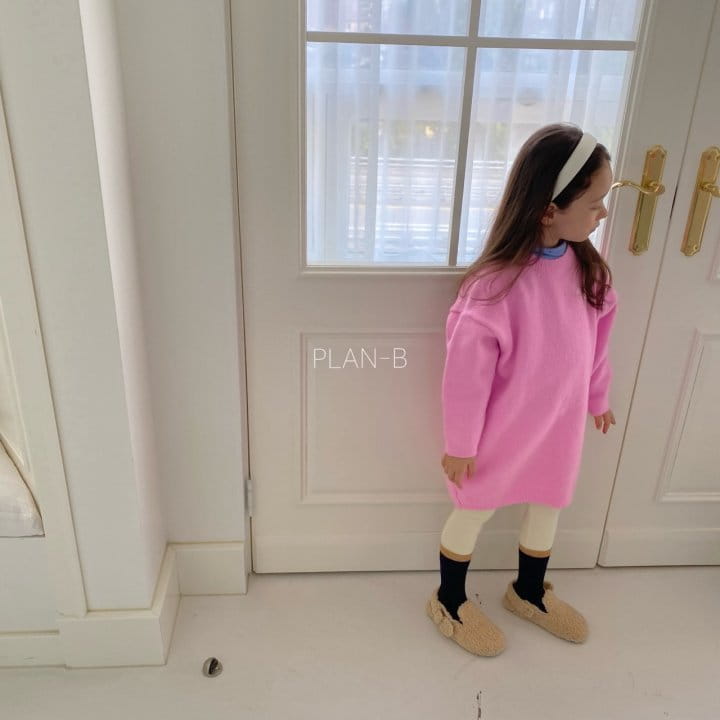 PLAN B - Korean Children Fashion - #Kfashion4kids - Simple Knit One-piece - 7