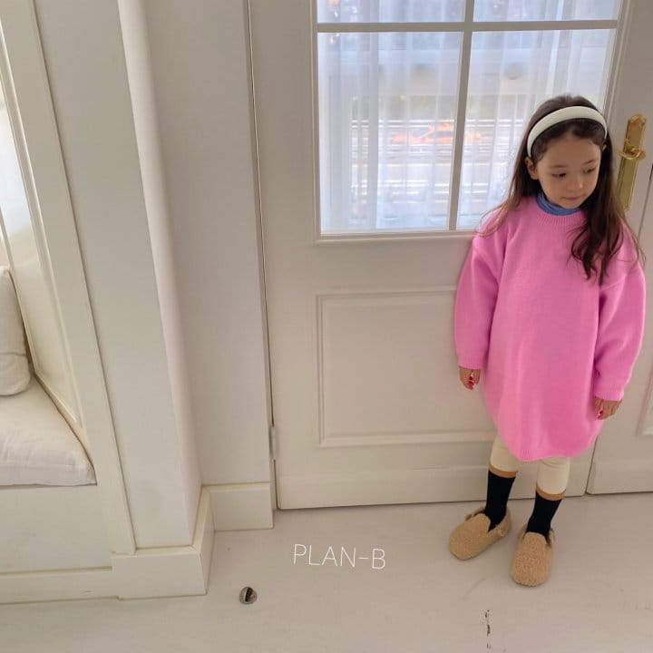 PLAN B - Korean Children Fashion - #Kfashion4kids - Simple Knit One-piece - 9