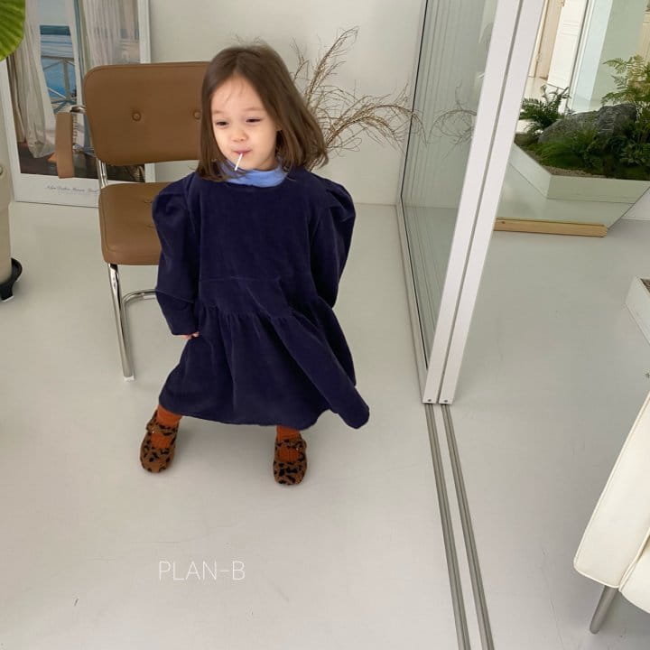 PLAN B - Korean Children Fashion - #Kfashion4kids - Big Rib Simple One-piece - 11