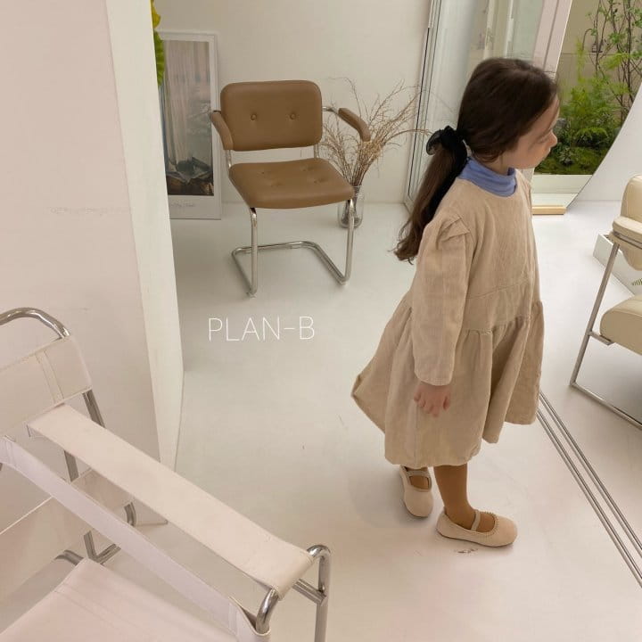 PLAN B - Korean Children Fashion - #Kfashion4kids - Big Rib Simple One-piece - 12