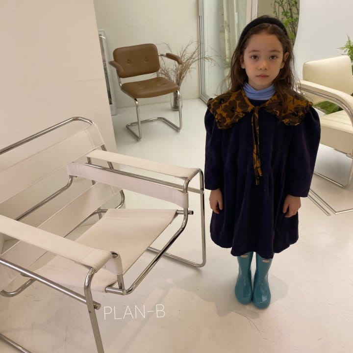 PLAN B - Korean Children Fashion - #Kfashion4kids - Big Rib Simple One-piece - 8