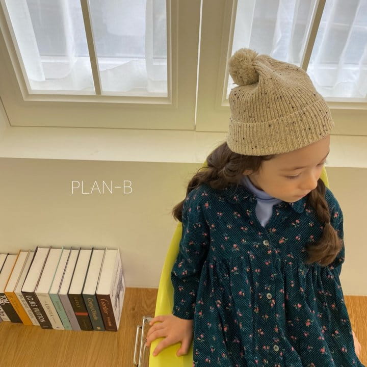 PLAN B - Korean Children Fashion - #Kfashion4kids - Small Flower Collar One-piece - 11